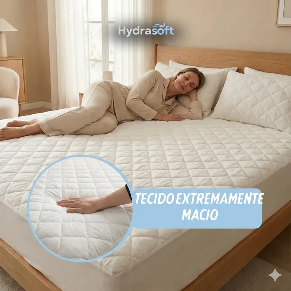 Hydra Soft Jogo de Cama Impermeável Premium, Capa com 2 Fronhas, foto 4